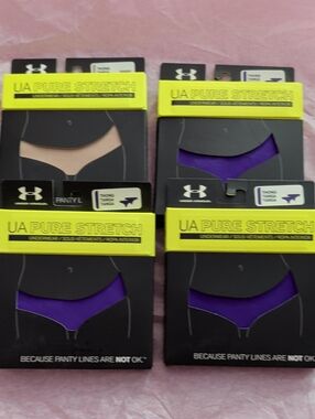 Under Armour Thongs (Package Of 4)